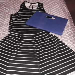 Crop and skater skirt set